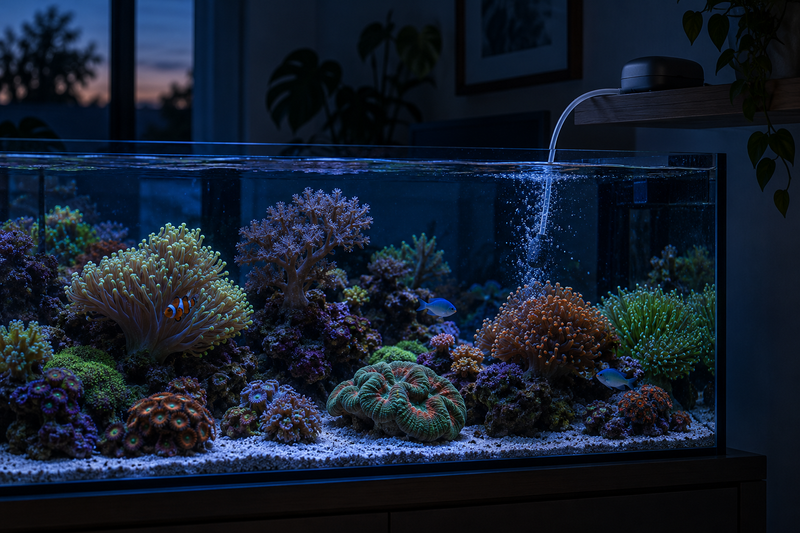Stromausfall im Meerwasseraquarium: Was du zuerst tun solltest