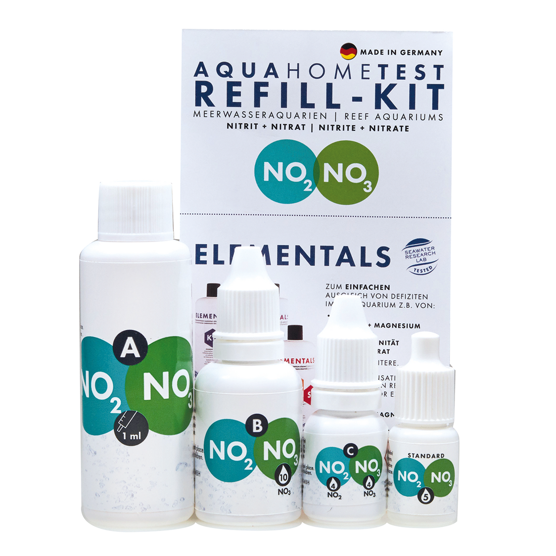 Fauna Marin AquaHomeTest NO2 + NO3 Refill