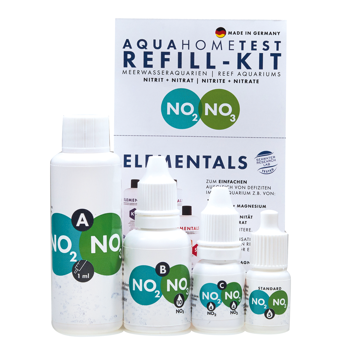 Fauna Marin AquaHomeTest NO2 + NO3 Refill Refill
