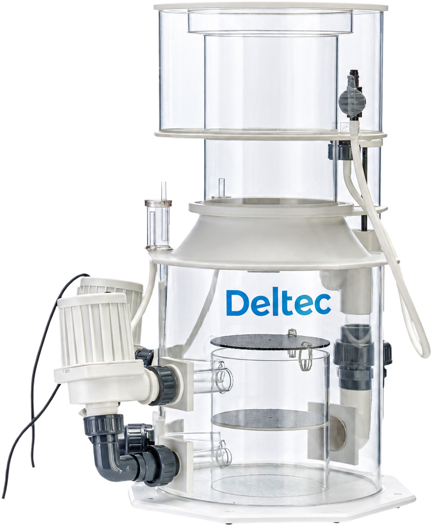 Deltec TC 6000i Außenabschäumer – bearbeitete Originalabbildung des Herstellers