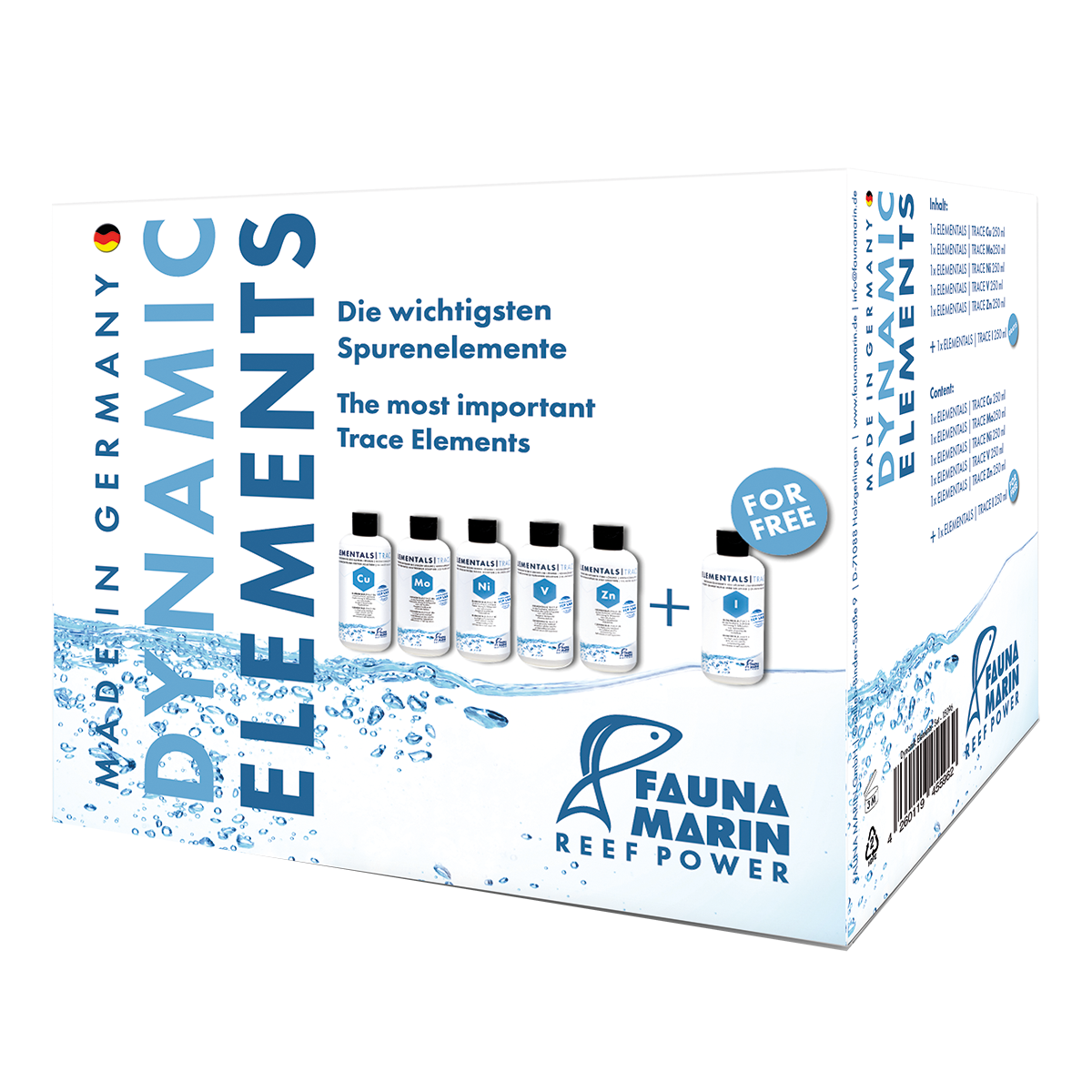 Fauna Marin Dynamic Elements 6 × 250 ml