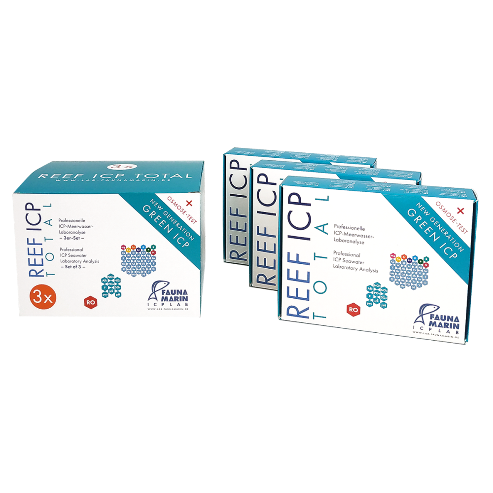 Fauna Marin Reef ICP Total Mehrfachset 3 Tests