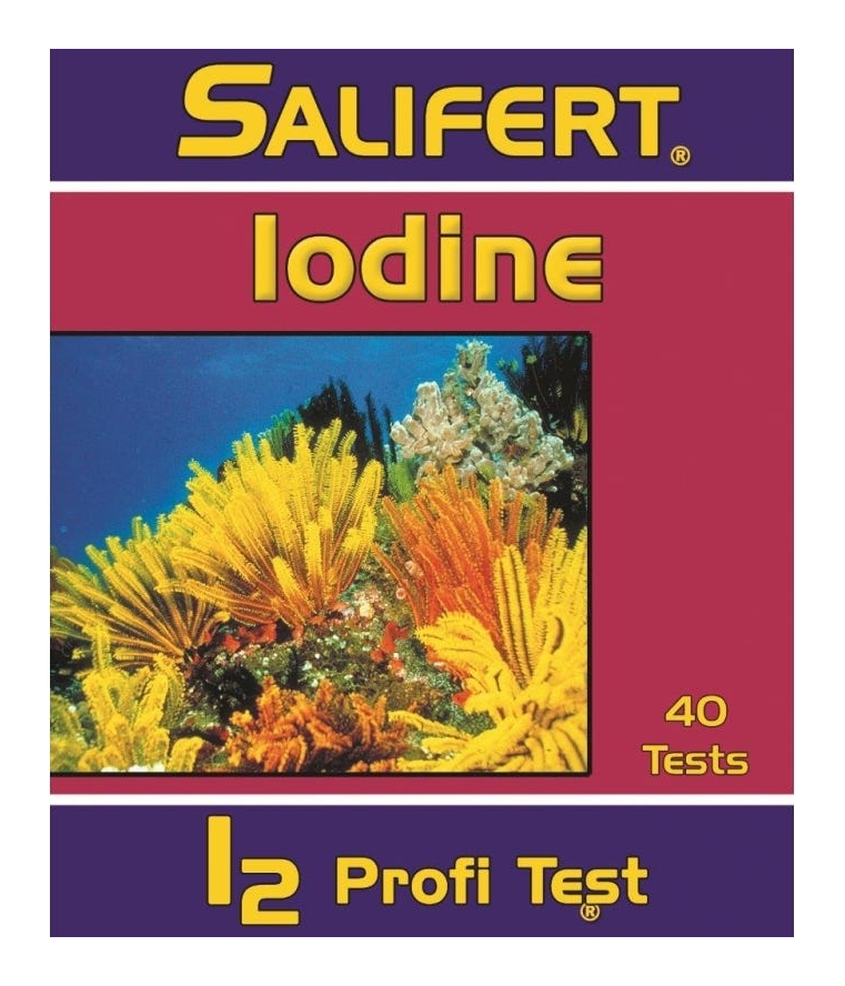Salifert Jod (Iodine) Profi-Test – echte Herstellerabbildung