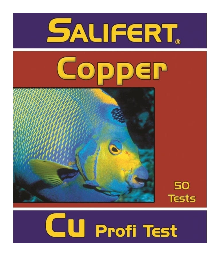 Salifert Kupfer Cu Profi-Test – echte Herstellerabbildung