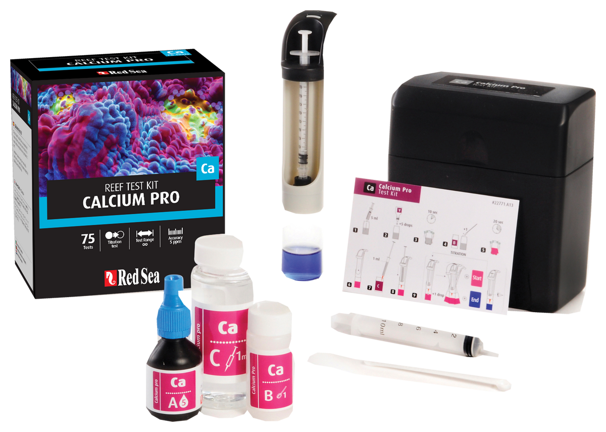 Red Sea Calcium Pro Testset – 75 Tests – 75 Tests – echte Herstellerabbildung