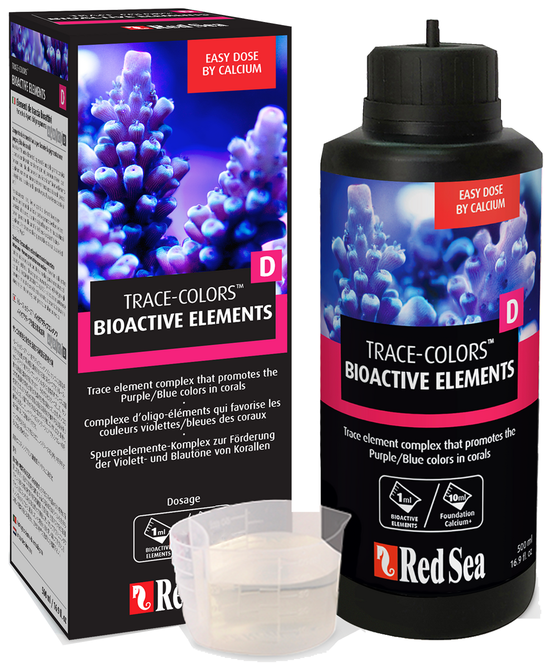 Red Sea Trace Colors D Bioactive Elements 500 ml