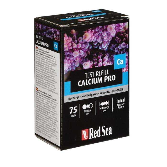 Red Sea Calcium Pro Test Refill – originale Nachfüllpackung für 75 Tests