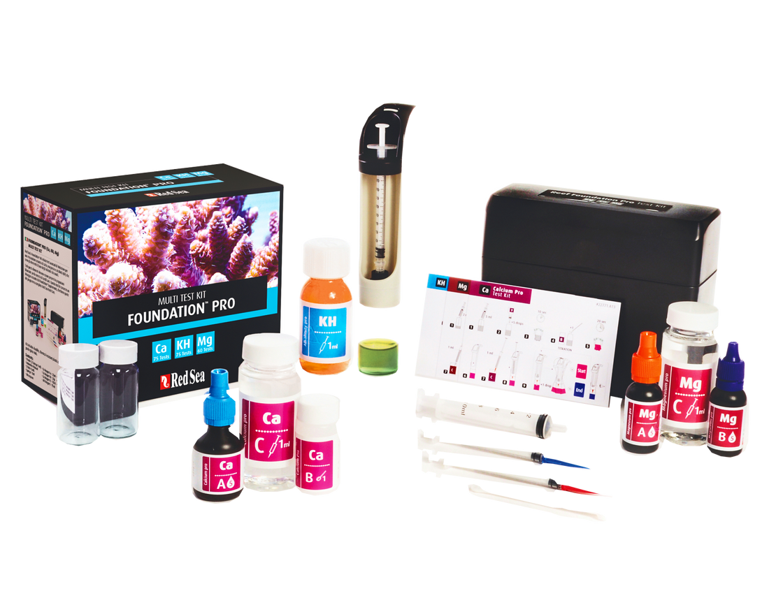 Red Sea Foundation Pro Multi Test Kit – Ca, KH, Mg