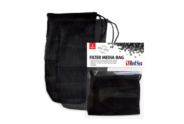 Red Sea REEF-SPEC Filtermedienbeutel – Originalpackung mit zwei Nylonbeuteln
