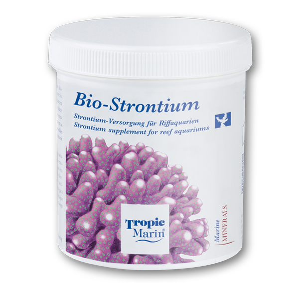 Tropic Marin Bio-Strontium – Originalabbildung der Produktfamilie; einzelne Packungsgröße