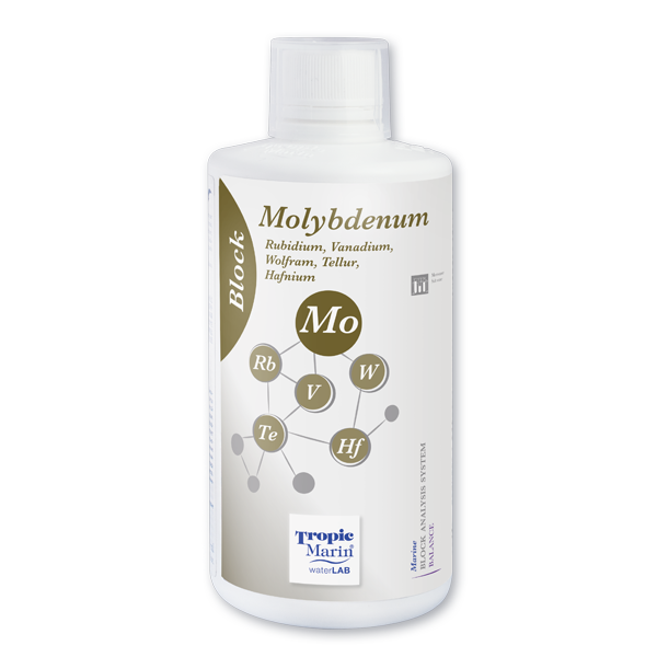 Tropic Marin Block Molybdenum – Originalabbildung der Produktfamilie; einzelne Packungsgröße
