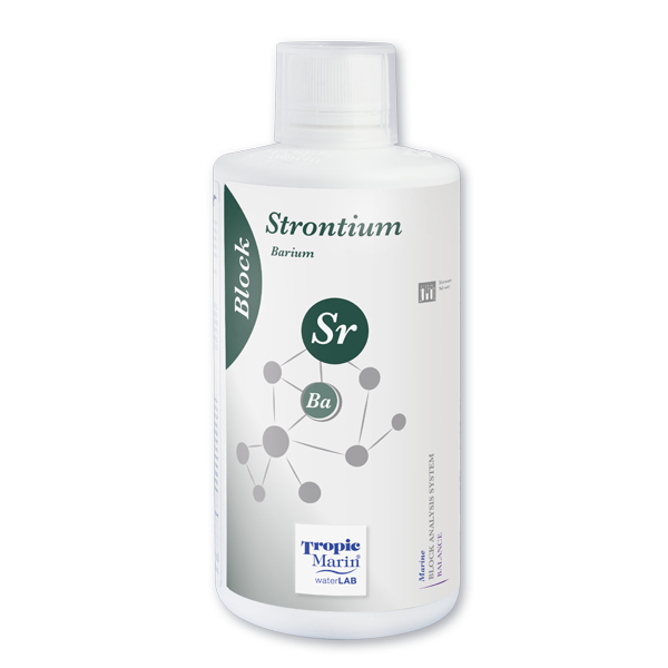 Tropic Marin Block Strontium – Originalabbildung der Produktfamilie; einzelne Packungsgröße