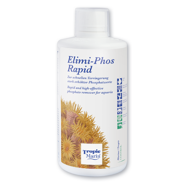 Tropic Marin Elimi-Phos Rapid – Originalabbildung der Produktfamilie; einzelne Packungsgröße