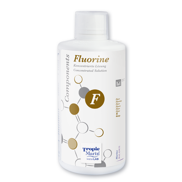 Tropic Marin Components Fluorine – Originalabbildung der Produktfamilie; einzelne Packungsgröße