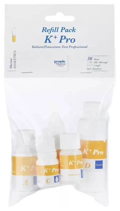Tropic Marin Kalium-Test Professional Nachfüllpackung