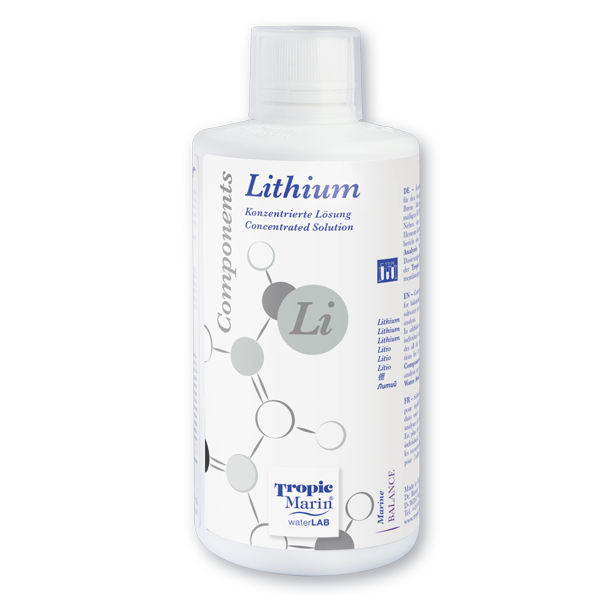 Tropic Marin Components Lithium – Originalabbildung der Produktfamilie; einzelne Packungsgröße