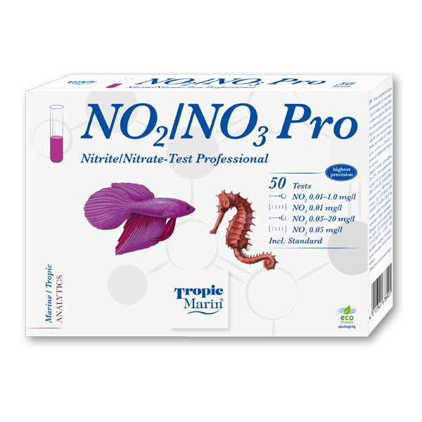 Tropic Marin NO2/NO3 Nitrit-/Nitrat-Test Professional – Originalabbildung der Produktfamilie; Packungsgröße gemäß ausgewählter Variante