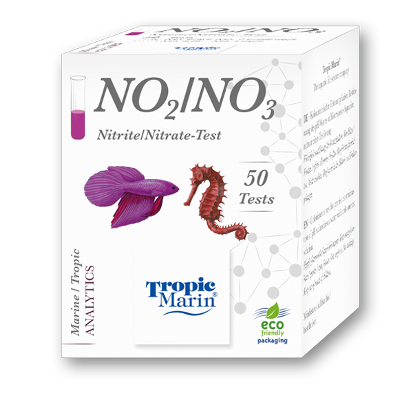 Tropic Marin NO2/NO3 Nitrit/Nitrat-Test – Originalabbildung der Produktfamilie; einzelne Packungsgröße