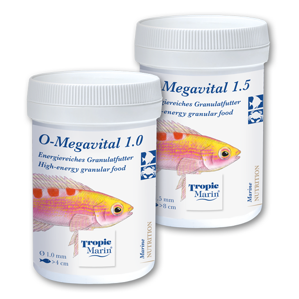 Tropic Marin O-Megavital 1.5 mm – Originalabbildung der Produktfamilie; Packungsgröße gemäß ausgewählter Variante