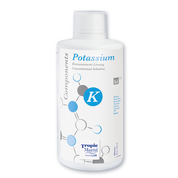 Tropic Marin Components Potassium – Originalabbildung der Produktfamilie; einzelne Packungsgröße