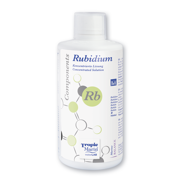 Tropic Marin Components Rubidium – Originalabbildung der Produktfamilie; einzelne Packungsgröße