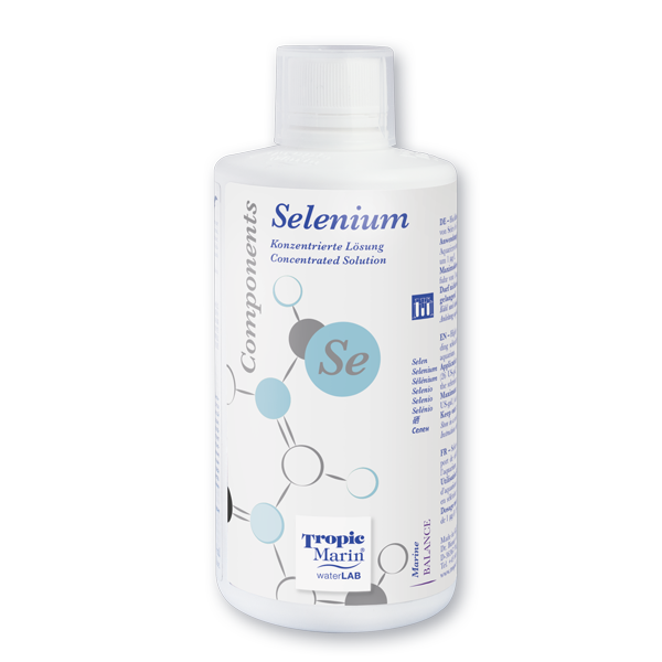 Tropic Marin Components Selenium – Originalabbildung der Produktfamilie; einzelne Packungsgröße