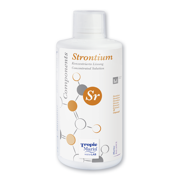 Tropic Marin Components Strontium – Originalabbildung der Produktfamilie; einzelne Packungsgröße