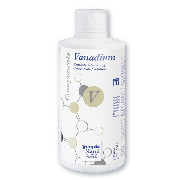 Tropic Marin Components Vanadium – Originalabbildung der Produktfamilie; einzelne Packungsgröße